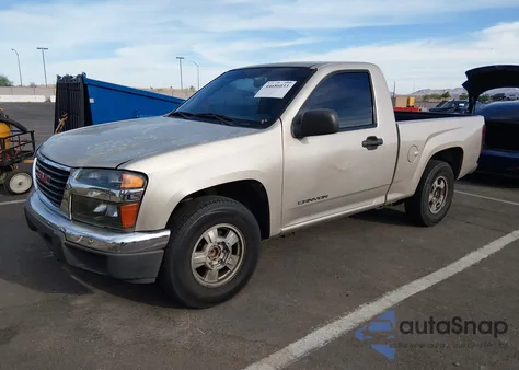 2004 GMC Canyon Sle from USA, damaged, VIN 1GTCS146348177581